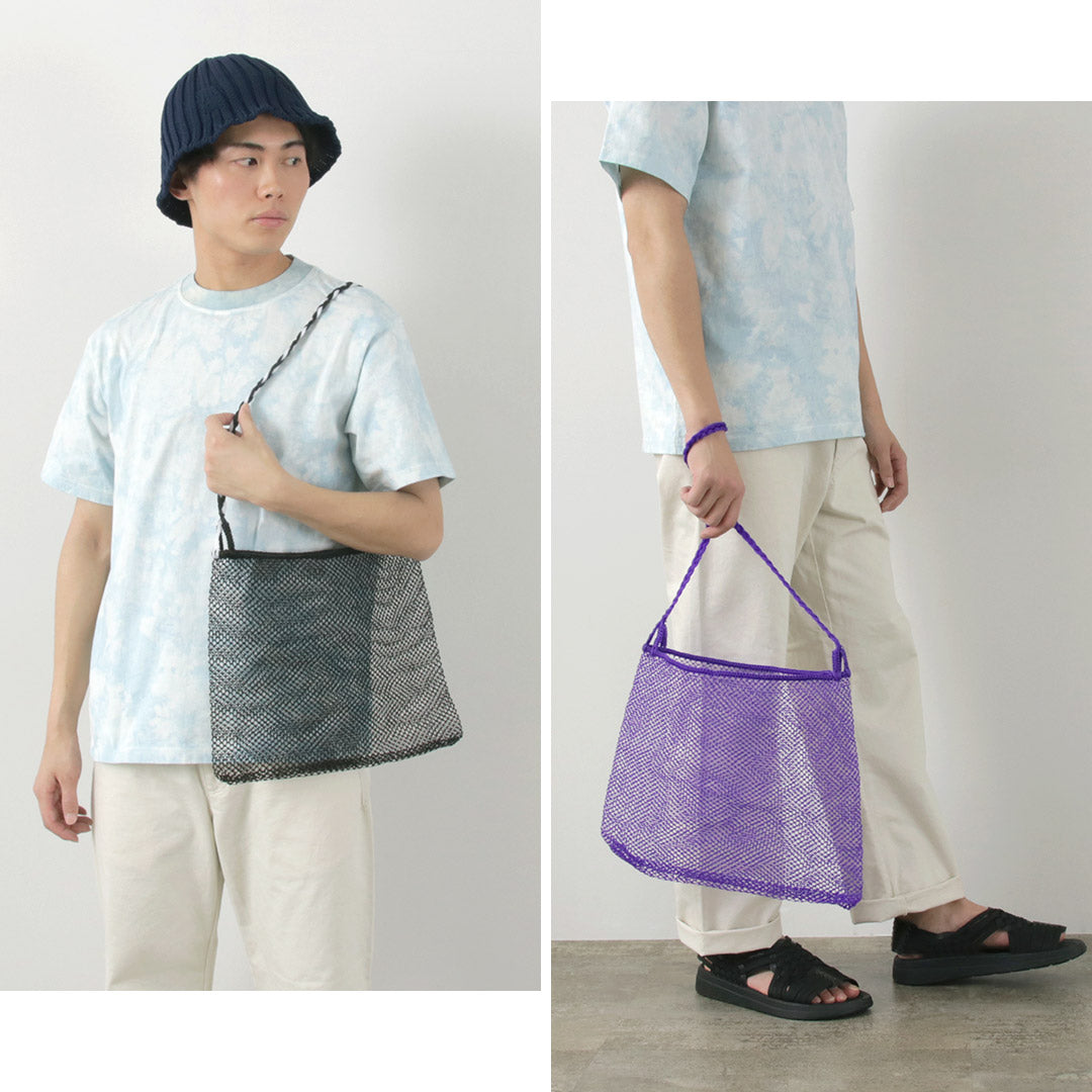 【50%OFF】phaduA(パ・ドゥア) フィッシュネット ショルダーバッグ メッシュ
