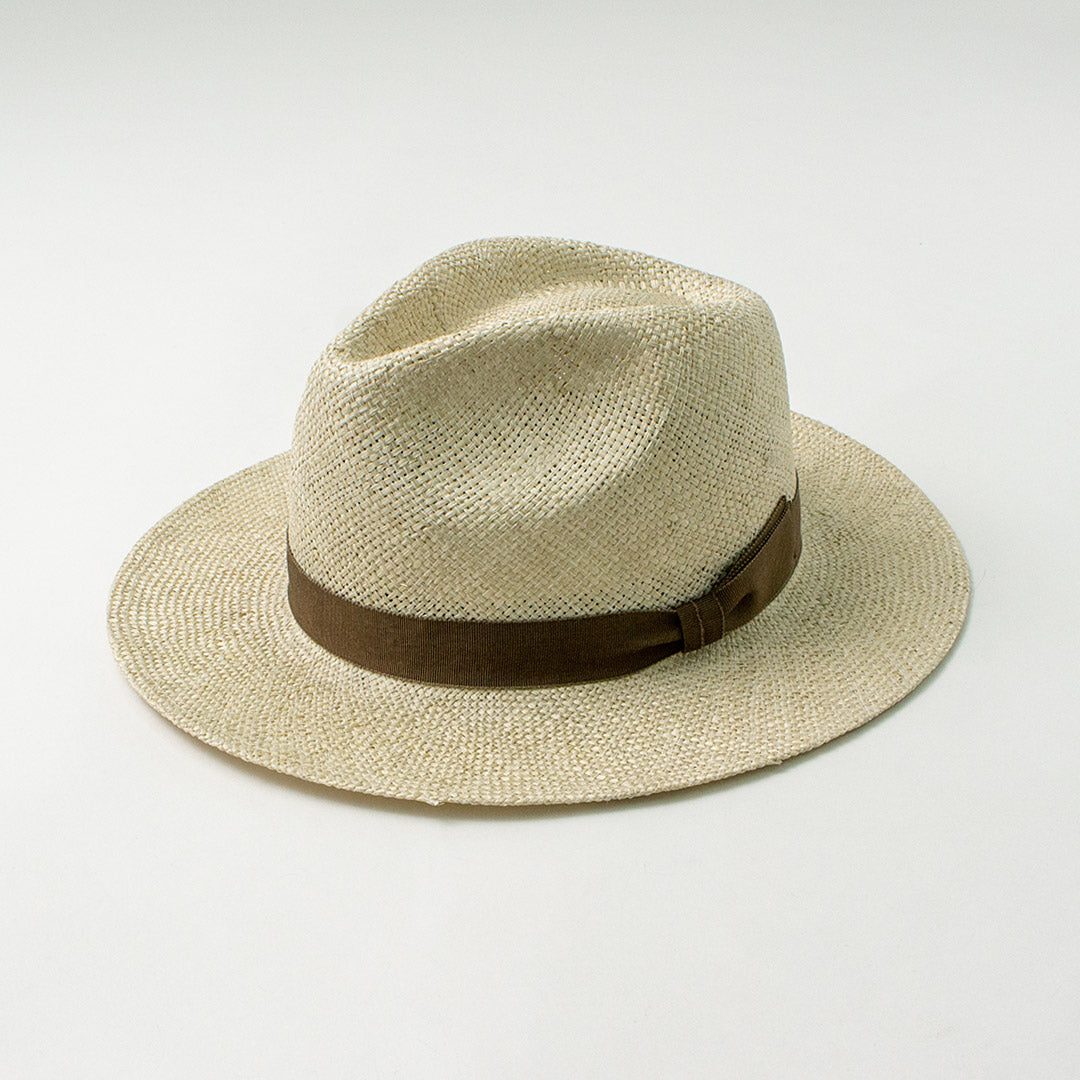 HIGHER(ハイアー) 剣麻草 ワイドブリム フェドラハット