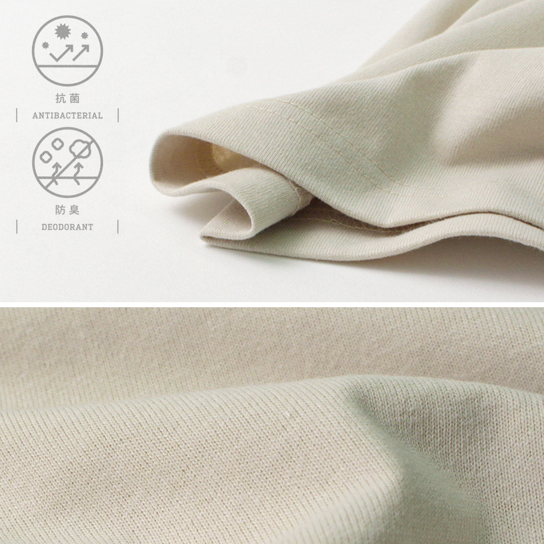 HEALTHKNIT(ヘルスニット)×RAG 別注 ヘンリーネックTシャツ オープンエンド ドライジャージ 抗菌 防臭加工 速乾