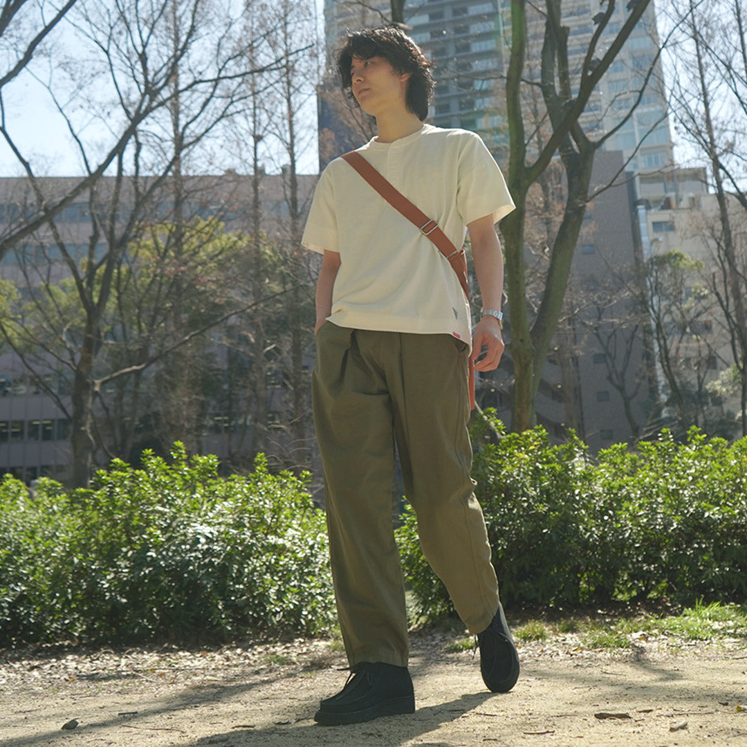 HEALTHKNIT(ヘルスニット)×RAG 別注 ヘンリーネックTシャツ オープンエンド ドライジャージ 抗菌 防臭加工 速乾