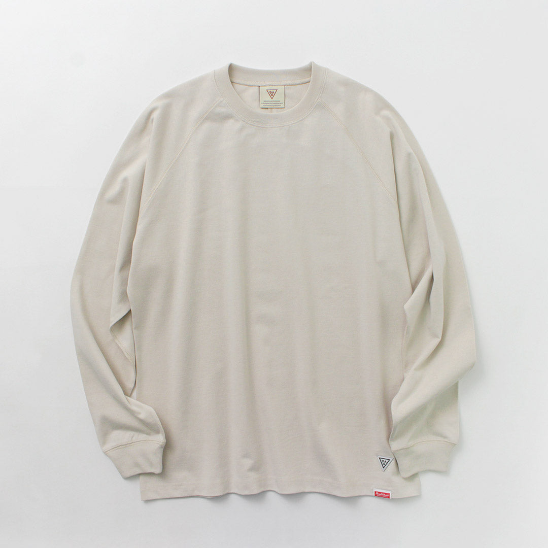 HEALTHKNIT(ヘルスニット)×RAG 別注 フリーダム ロングスリーブ Tシャツ オープンエンド ドライジャージ 抗菌 防臭加工 速乾