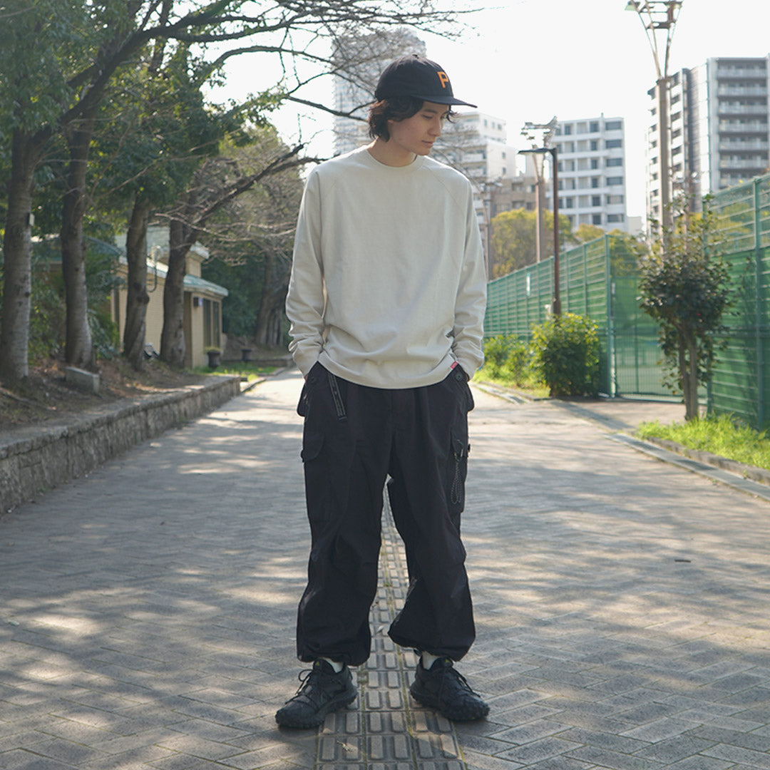 HEALTHKNIT(ヘルスニット)×RAG 別注 フリーダム ロングスリーブ Tシャツ オープンエンド ドライジャージ 抗菌 防臭加工 速乾