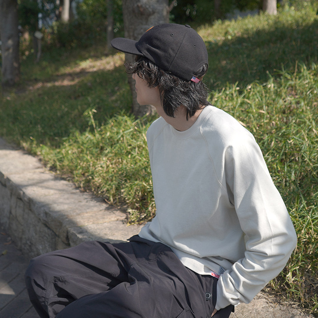 HEALTHKNIT(ヘルスニット)×RAG 別注 フリーダム ロングスリーブ Tシャツ オープンエンド ドライジャージ 抗菌 防臭加工 速乾