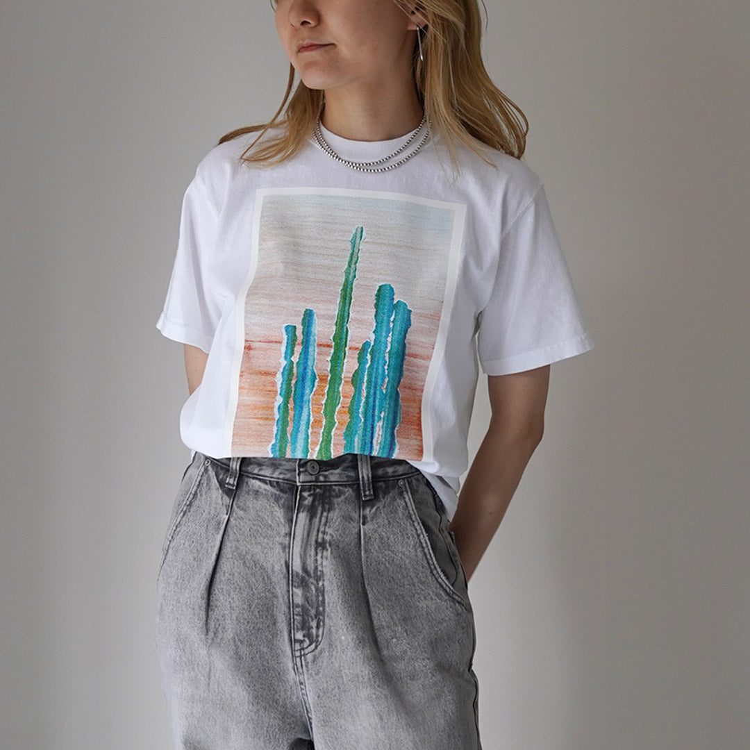 GOOD ON(グッドオン) LeftyArt×Good On カクタス SS TEE