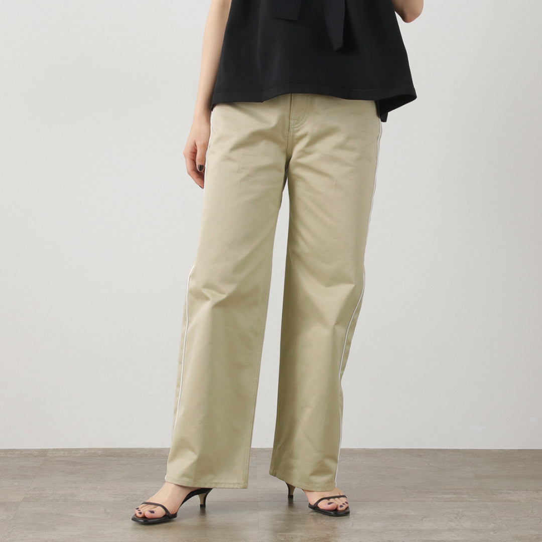 【50%OFF】ETRE TOKYO(エトレトウキョウ) サイドライントラウザーズ 224120019-0