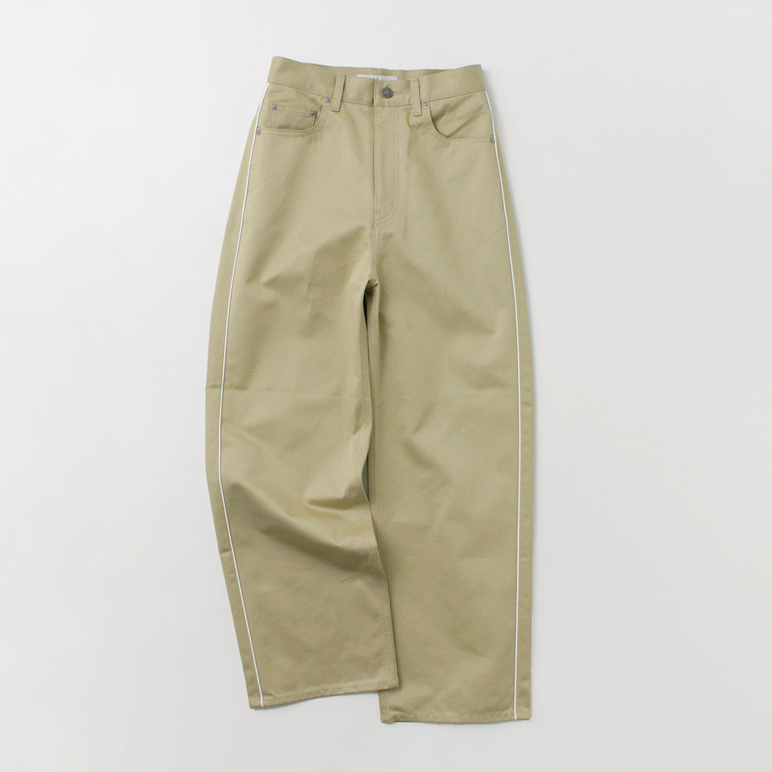 【50%OFF】ETRE TOKYO(エトレトウキョウ) サイドライントラウザーズ 224120019-0