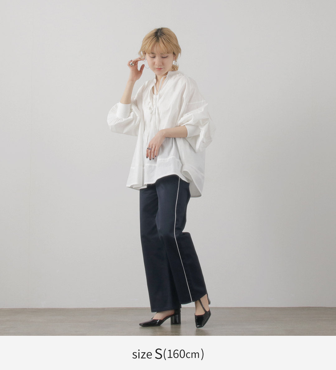 【50%OFF】ETRE TOKYO(エトレトウキョウ) サイドライントラウザーズ 224120019-0