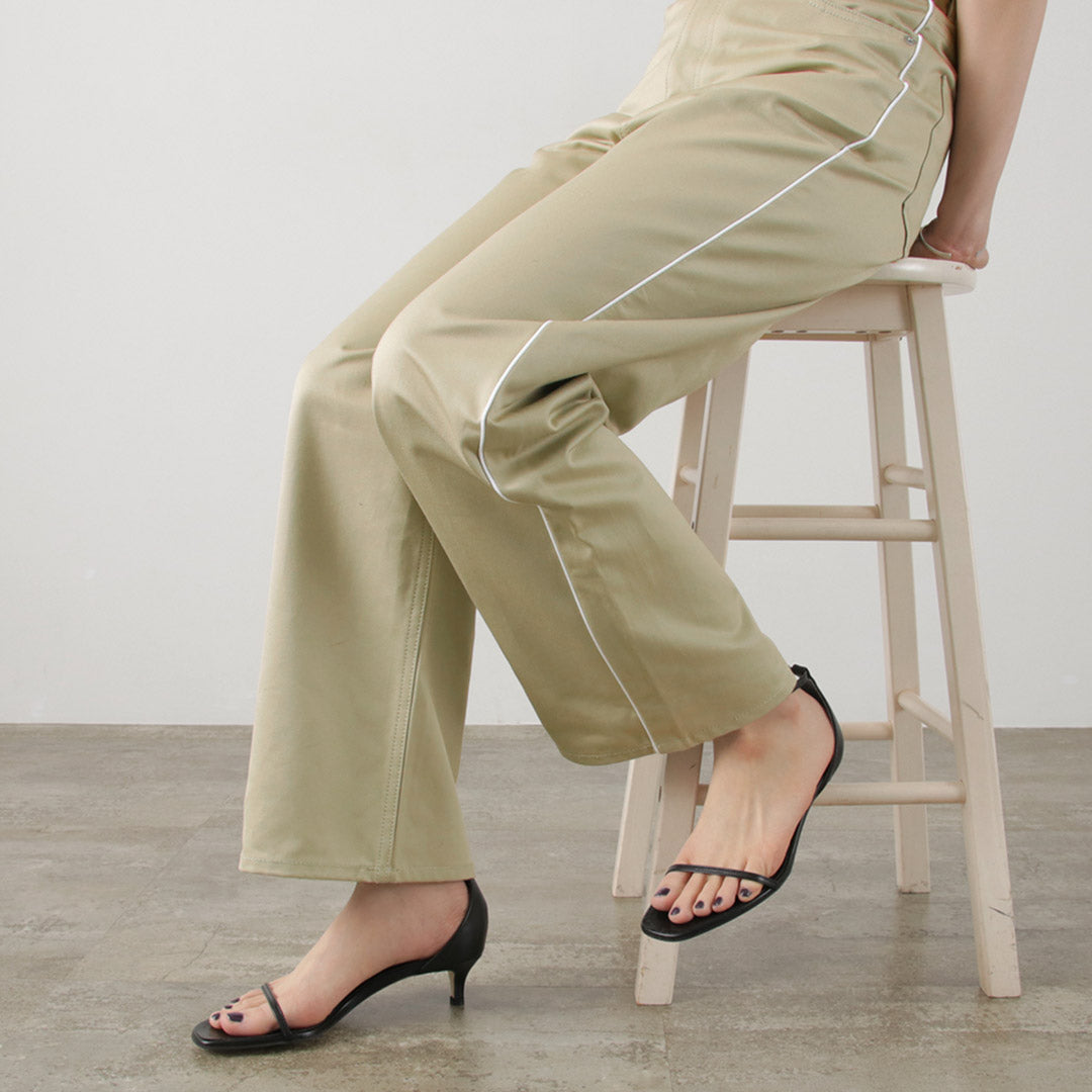 【50%OFF】ETRE TOKYO(エトレトウキョウ) サイドライントラウザーズ 224120019-0