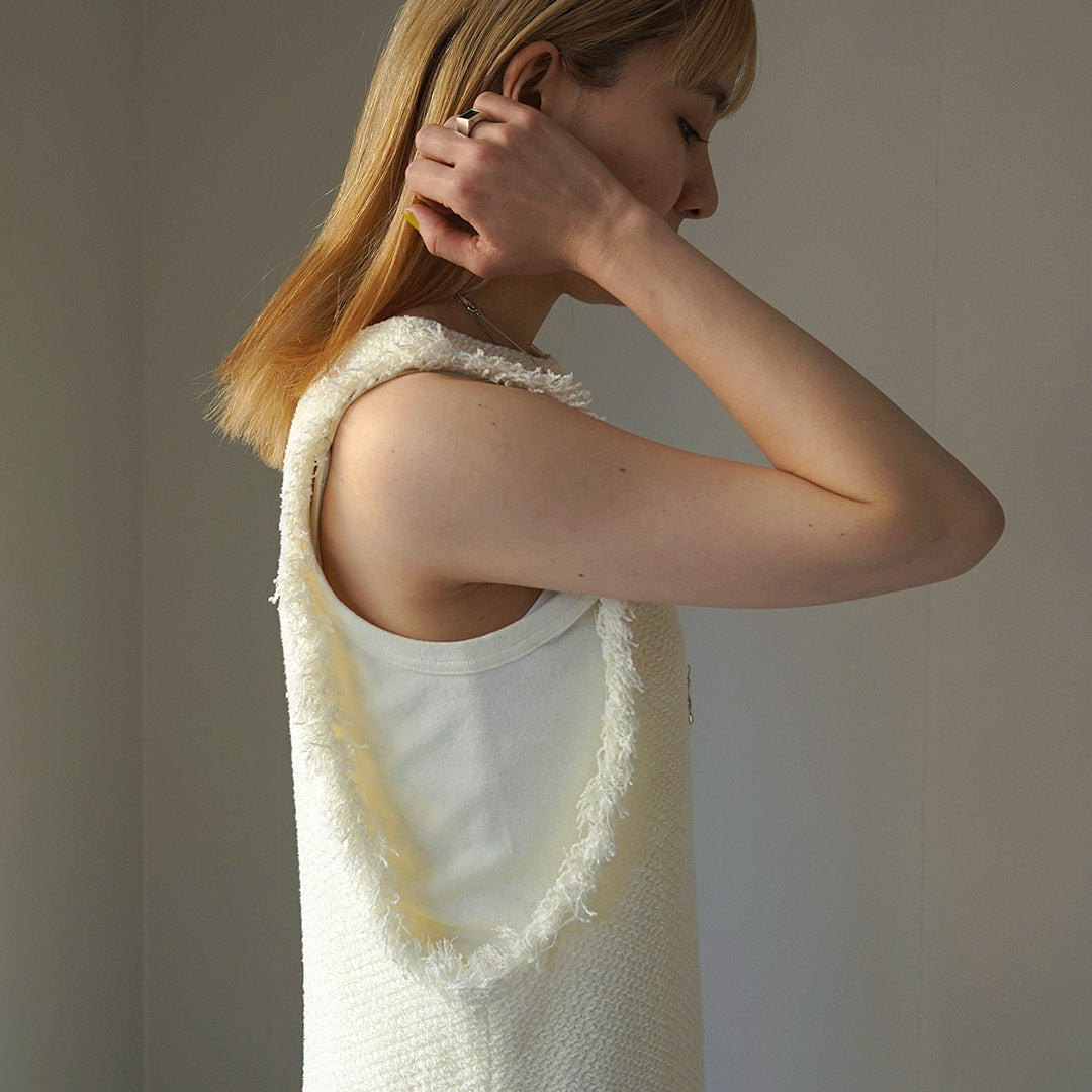 ETRE TOKYO(エトレトウキョウ) ツィードIラインワンピース 1224130079-0