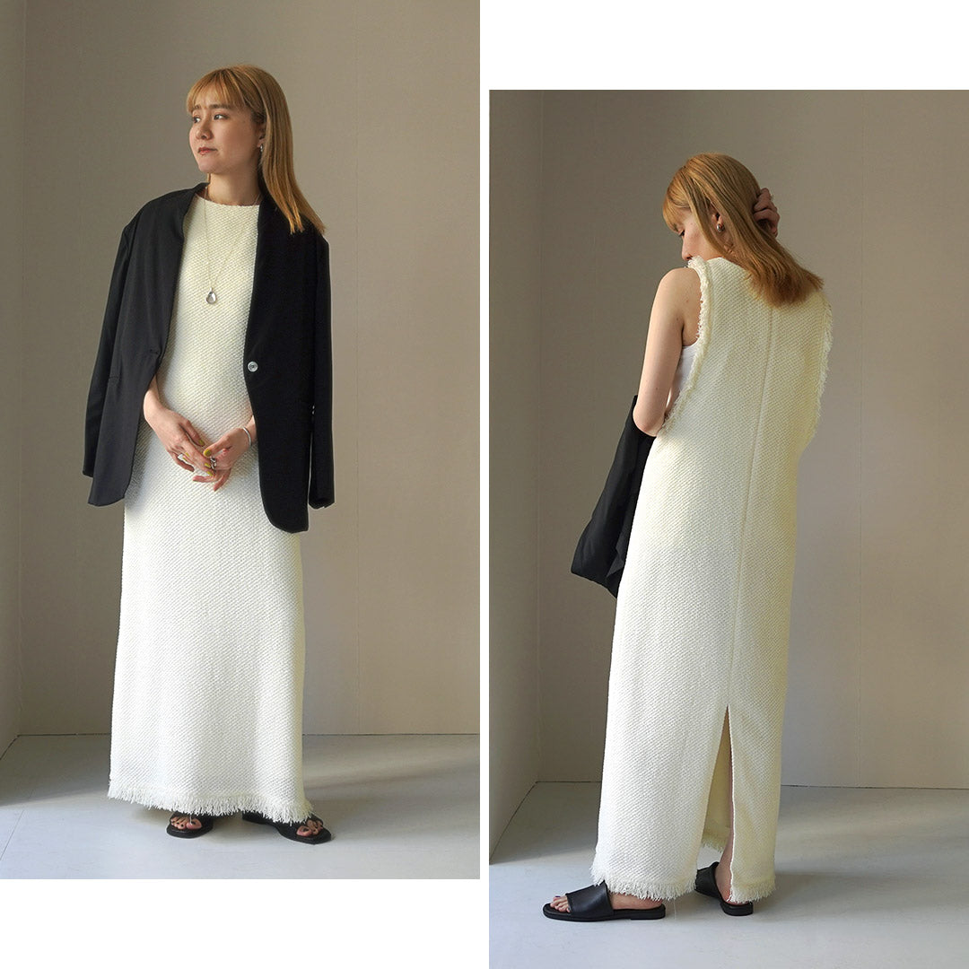 ETRE TOKYO(エトレトウキョウ) ツィードIラインワンピース 1224130079-0