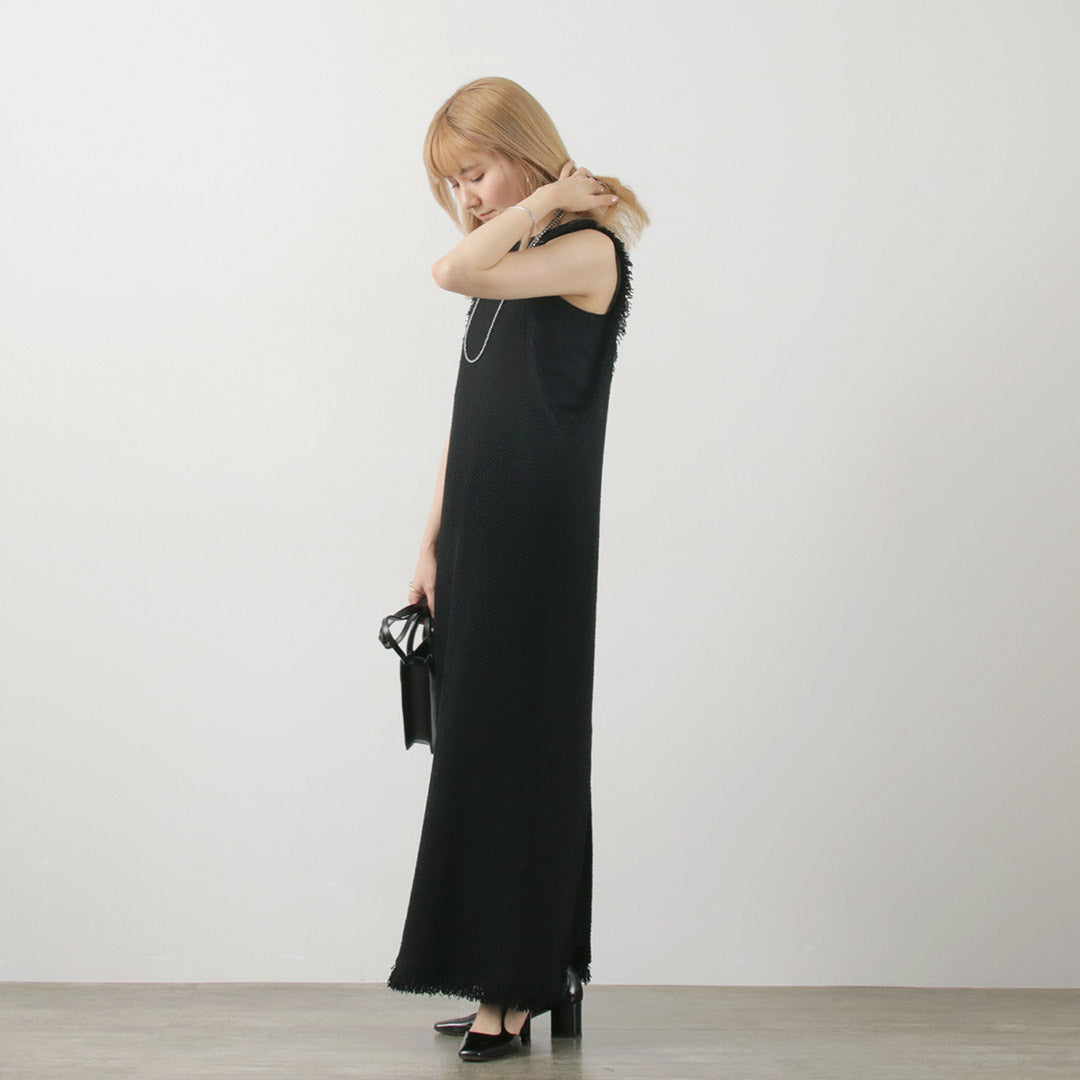 ETRE TOKYO(エトレトウキョウ) ツィードIラインワンピース 1224130079-0