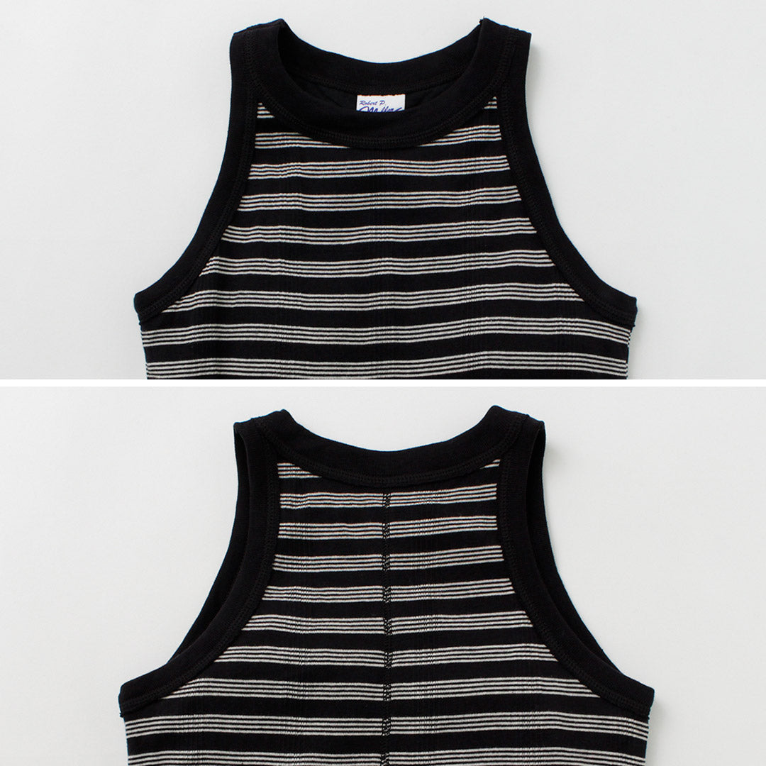 【20%OFF】ROBERT P.MILLER(ロバートピーミラー) パネルリブ アメリカンスリーブ ワンピース