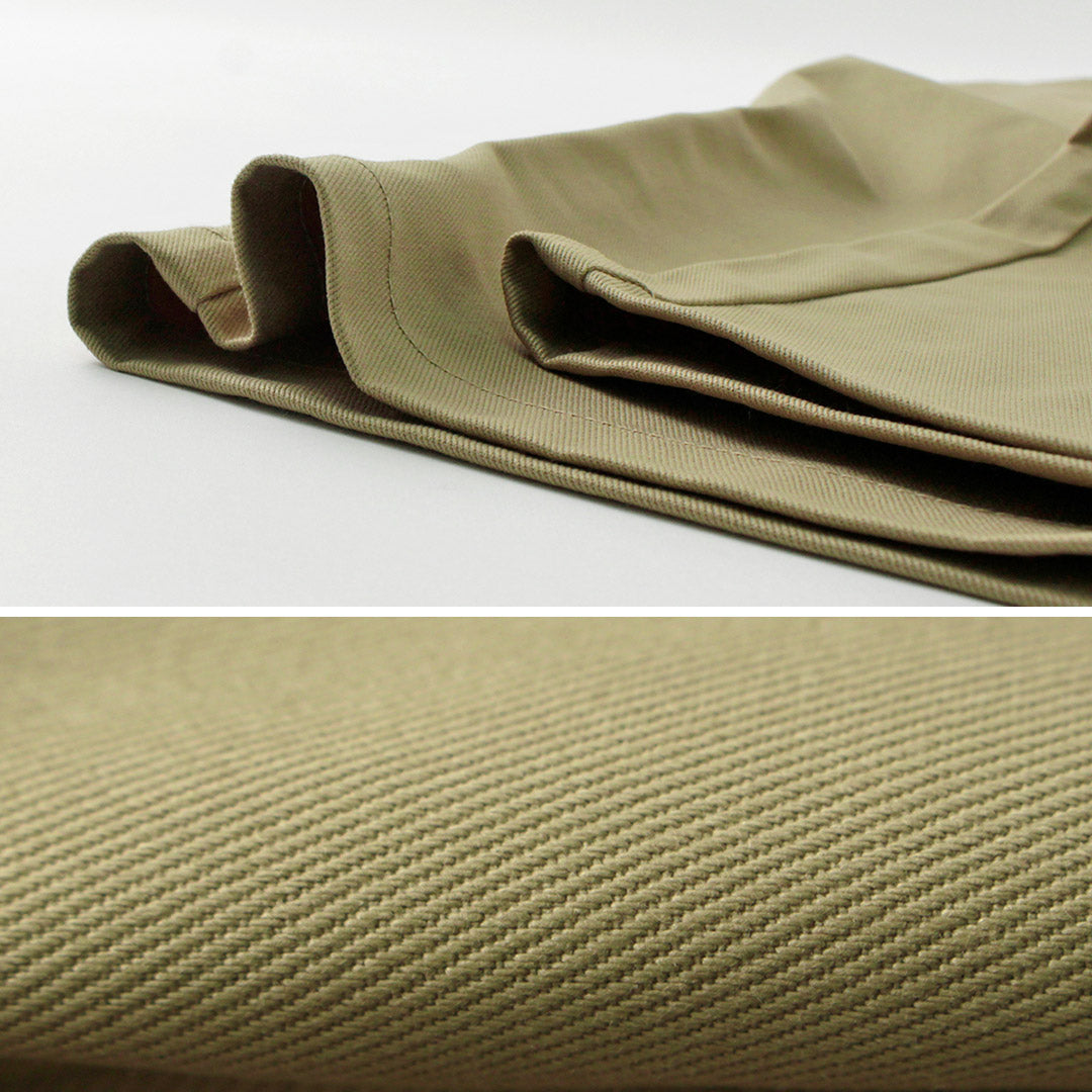 UNIVERSAL OVERALL(ユニバーサルオーバーオール) ヘリテージ T/C ボリューム トラウザー STONE CARVERE