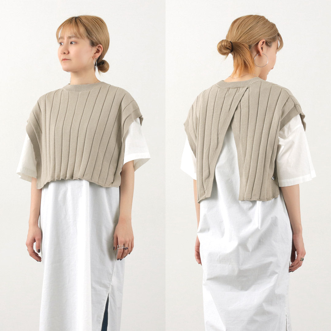 【70%OFF】MAO MADE(マオメイド) インナーセット コットンベスト ワンピース