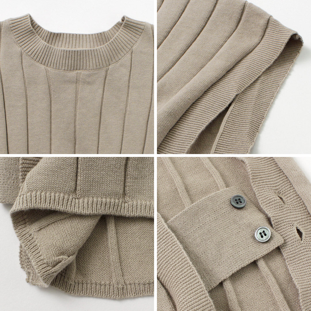 【50%OFF】MAO MADE(マオメイド) インナーセット コットンベスト ワンピース
