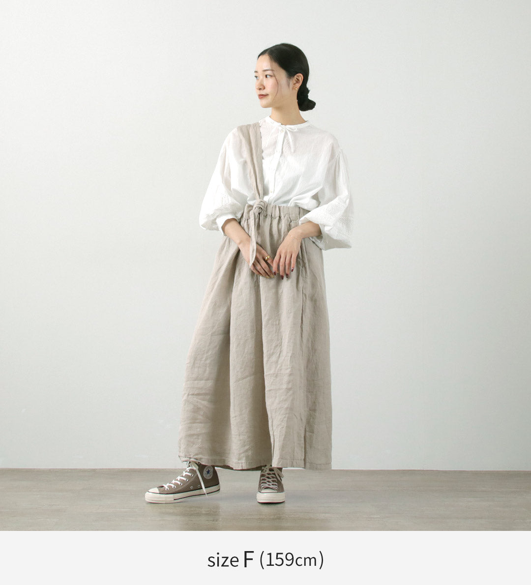 【50%OFF】TUMUGU(ツムグ) ソリトリネン3 マルチWAY 吊りスカート