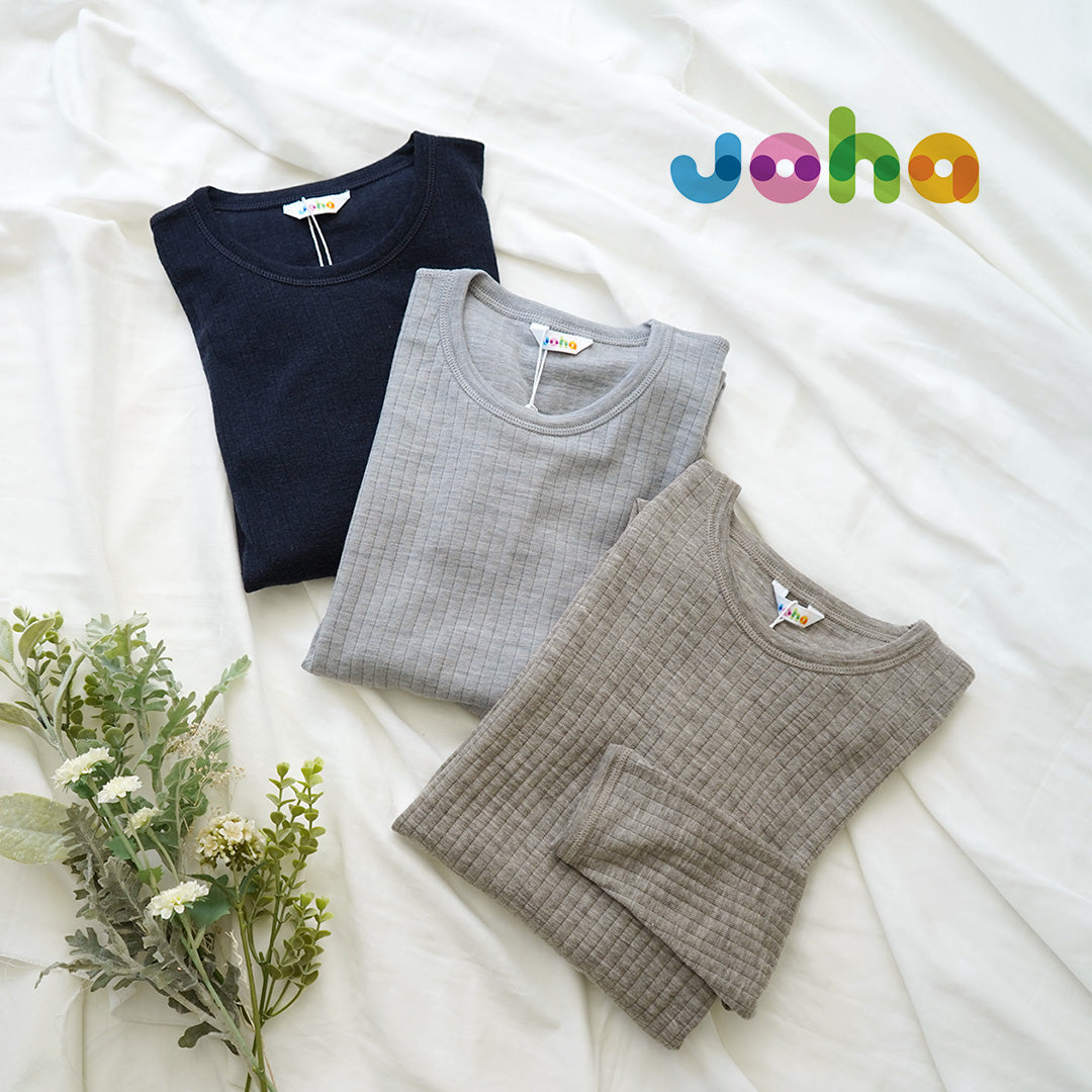 JOHA(ヨハ) メリノウール カットソー KIDS