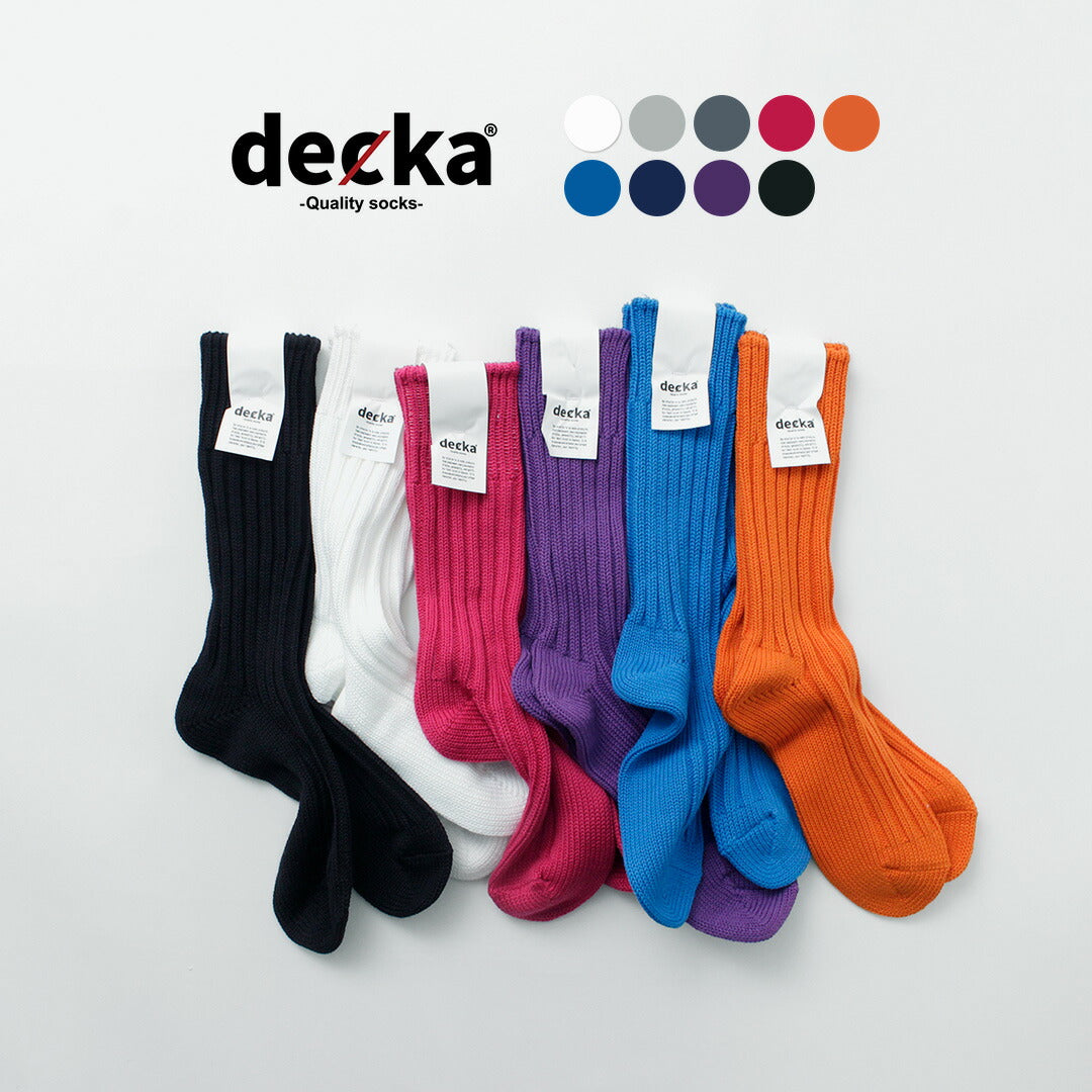 DECKAQUALITYSOCKS(デカ)