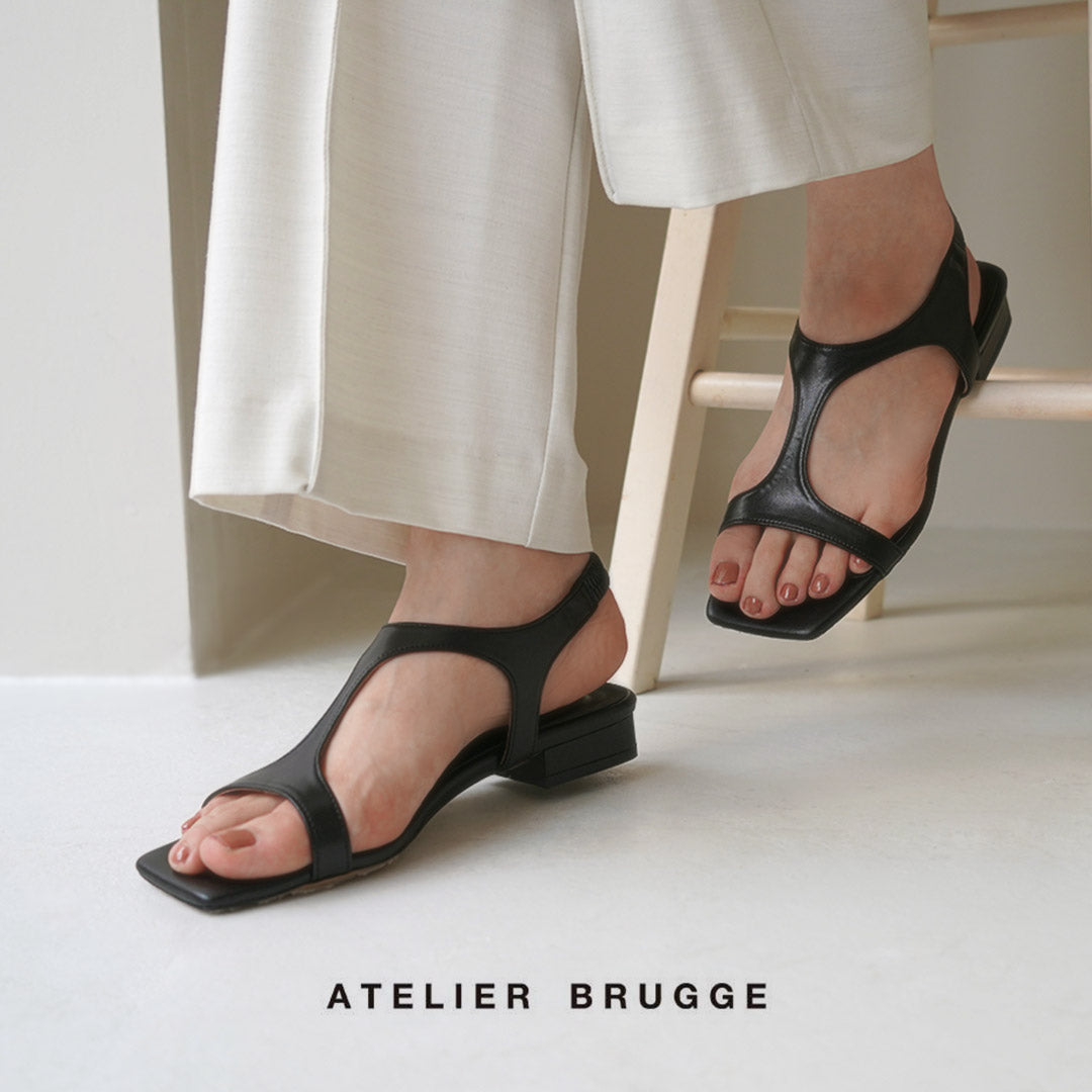 ATELIER BRUGGE(アトリエブルージュ) カッティング サンダル