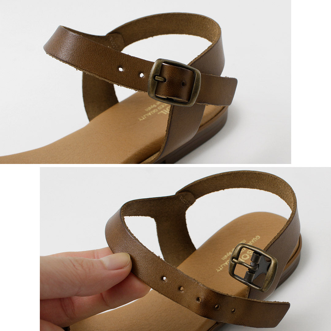 SOIL(ソイル) アンクルストラップ メッシュサンダル