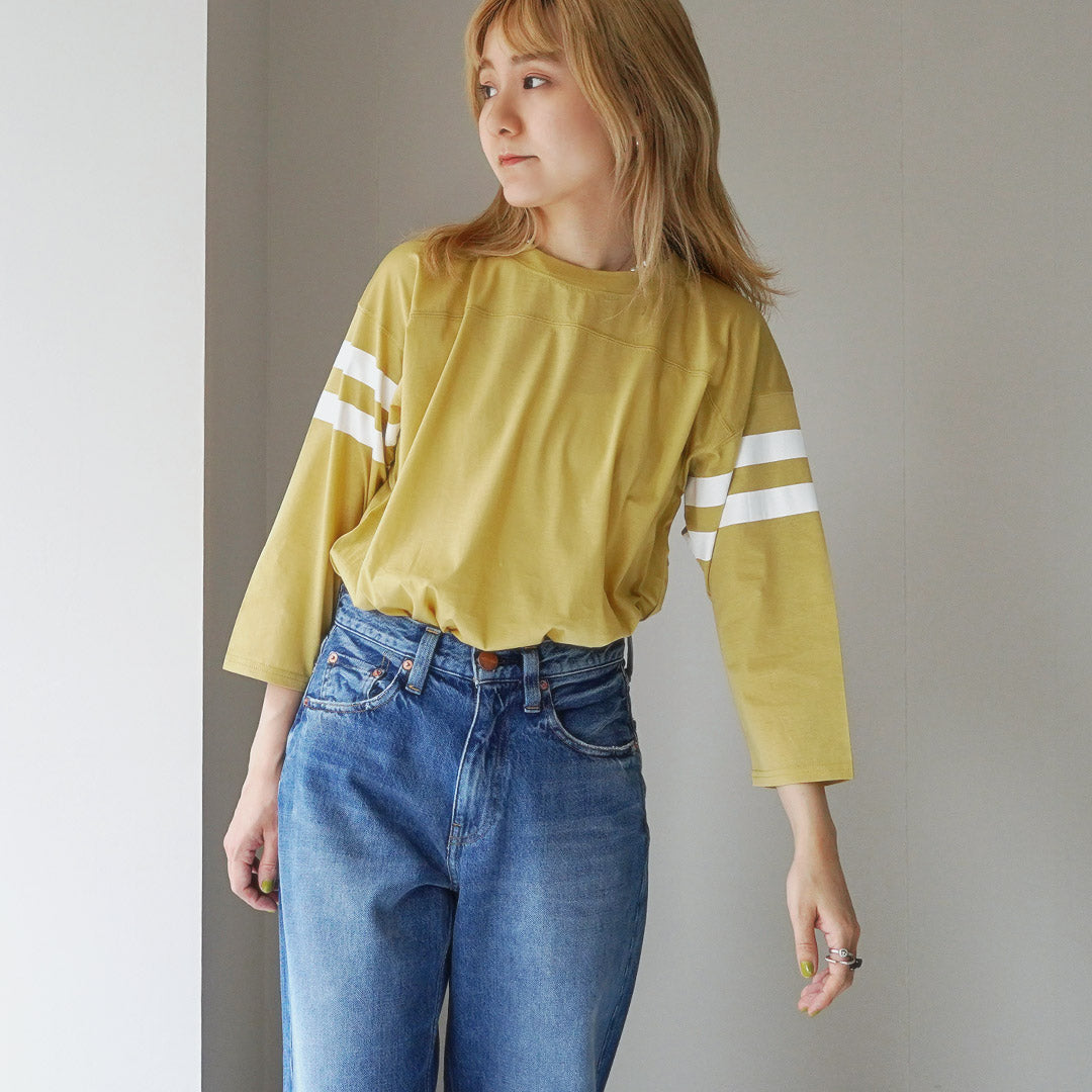 【30%OFF】SHINZONE(シンゾーン) シアー フットボール Tシャツ 24MMSCU08