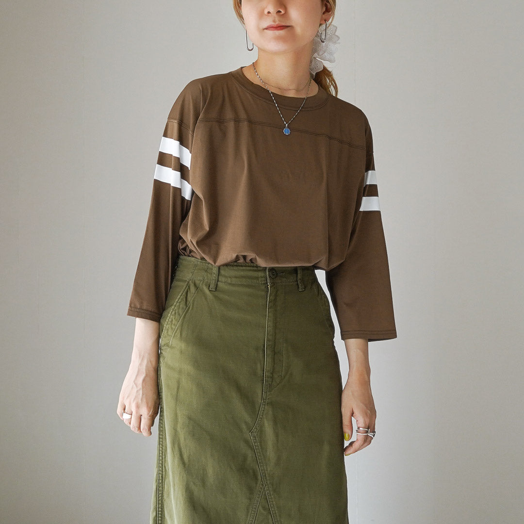 【30%OFF】SHINZONE(シンゾーン) シアー フットボール Tシャツ 24MMSCU08