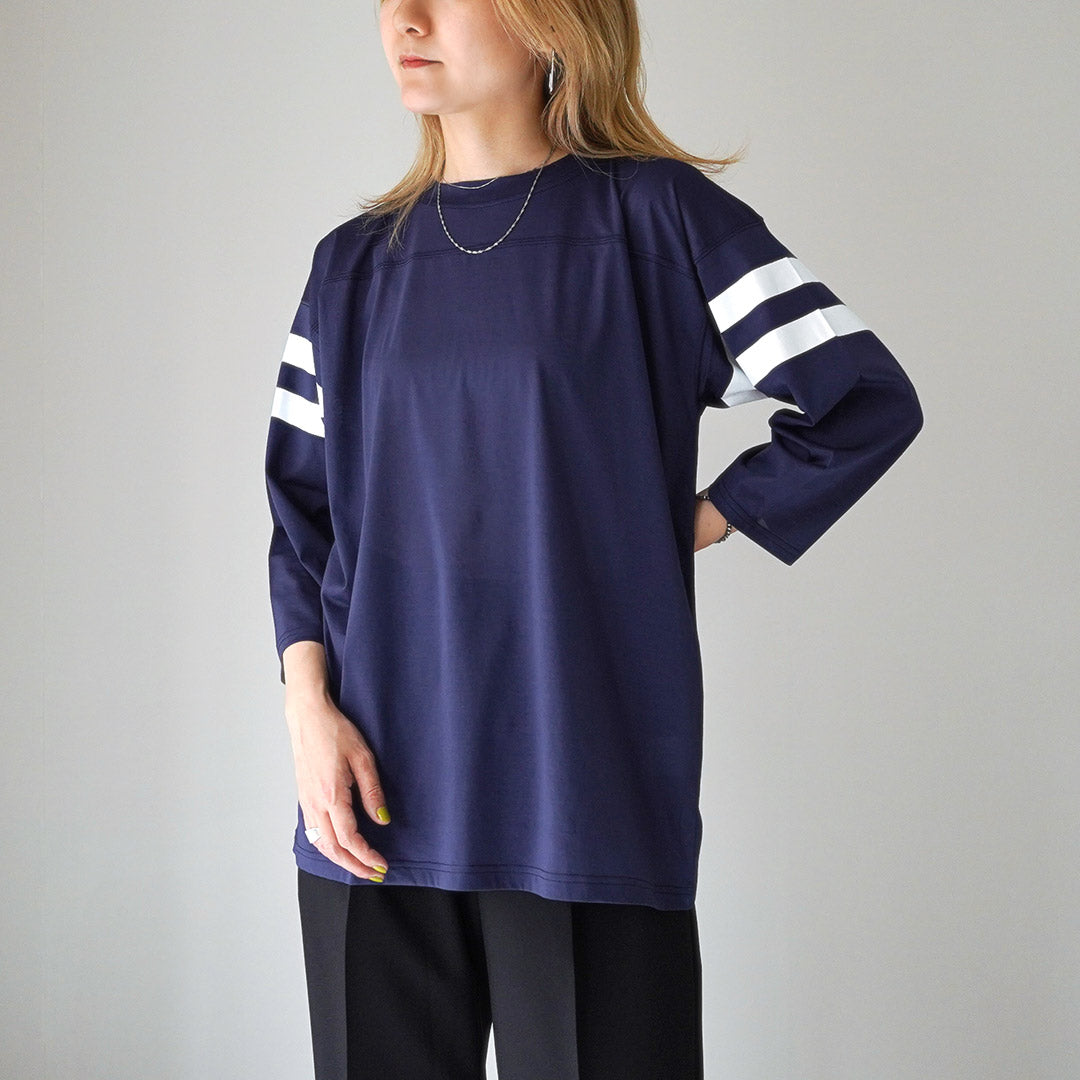 【30%OFF】SHINZONE(シンゾーン) シアー フットボール Tシャツ 24MMSCU08