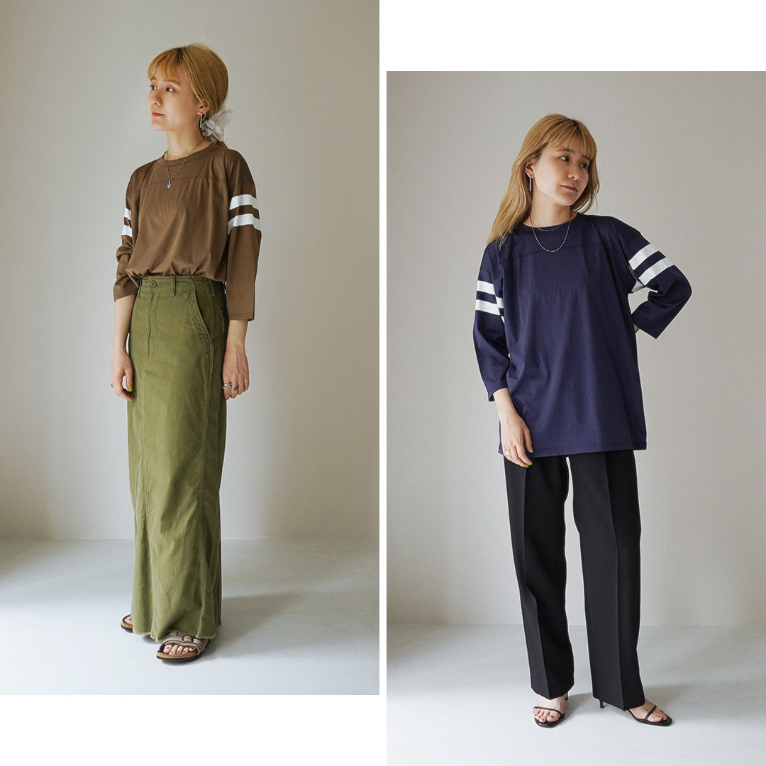 【30%OFF】SHINZONE(シンゾーン) シアー フットボール Tシャツ 24MMSCU08