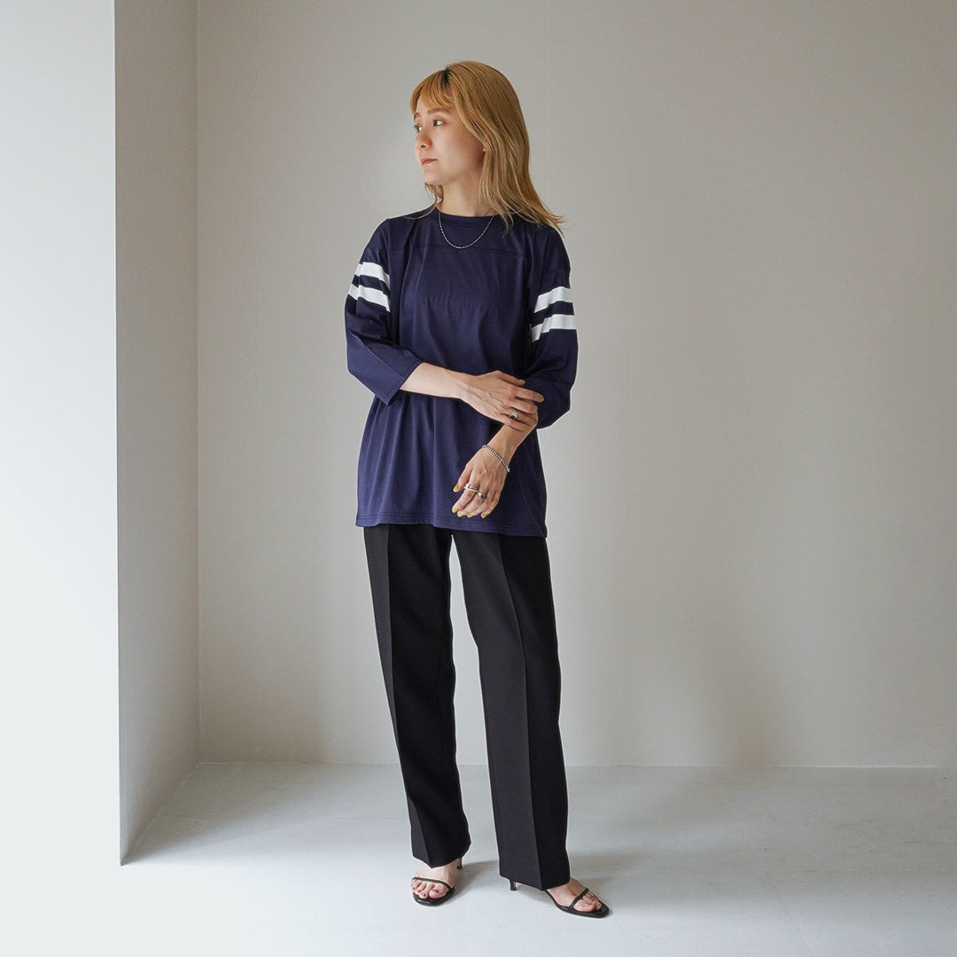 【30%OFF】SHINZONE(シンゾーン) シアー フットボール Tシャツ 24MMSCU08