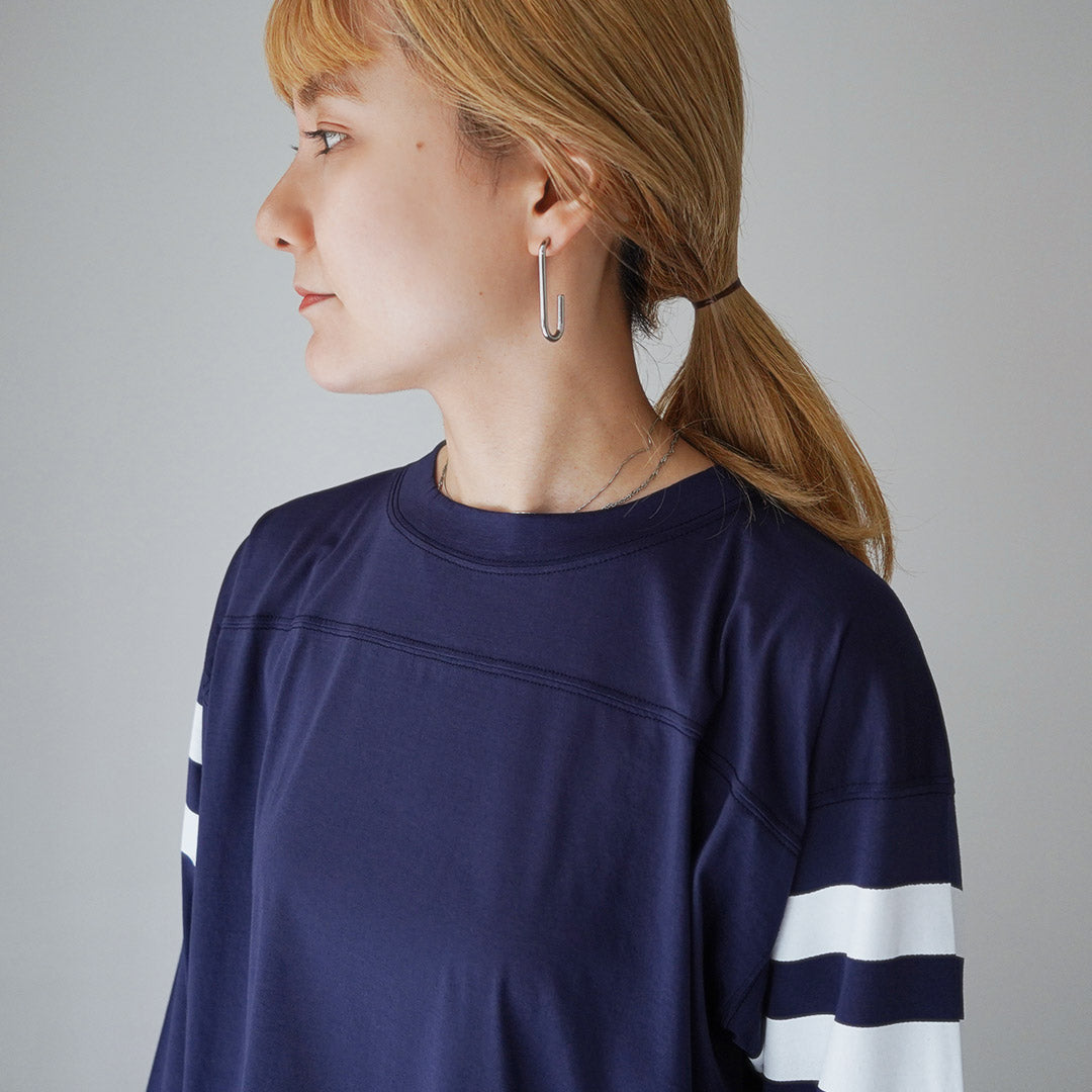 【30%OFF】SHINZONE(シンゾーン) シアー フットボール Tシャツ 24MMSCU08