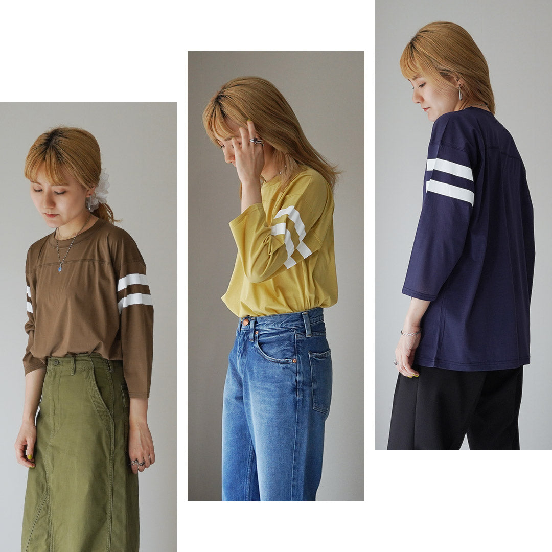 【30%OFF】SHINZONE(シンゾーン) シアー フットボール Tシャツ 24MMSCU08