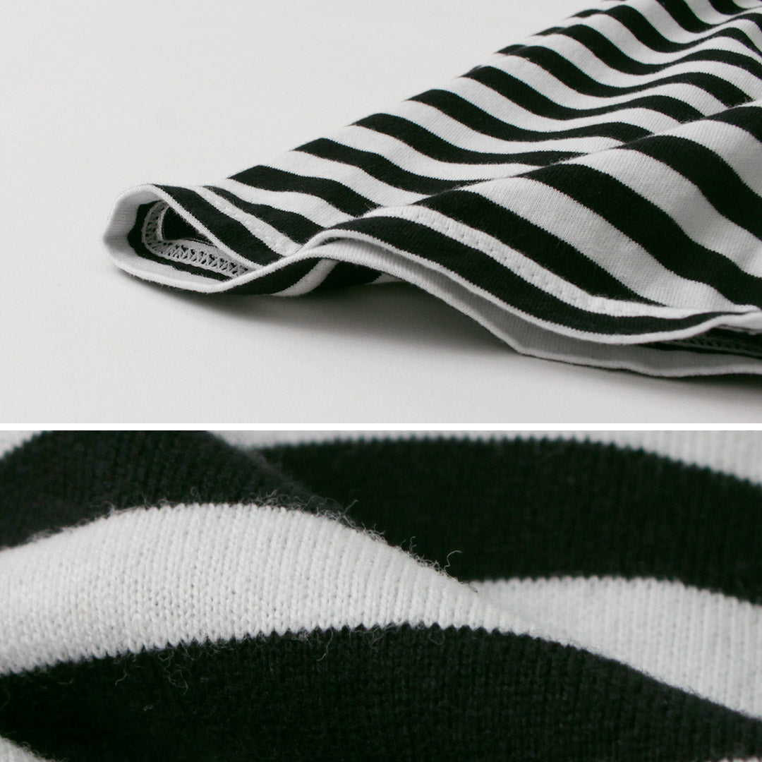 【30%OFF】SHINZONE(シンゾーン) ハーフ マリンボーダー Tシャツ 24MMSCU02