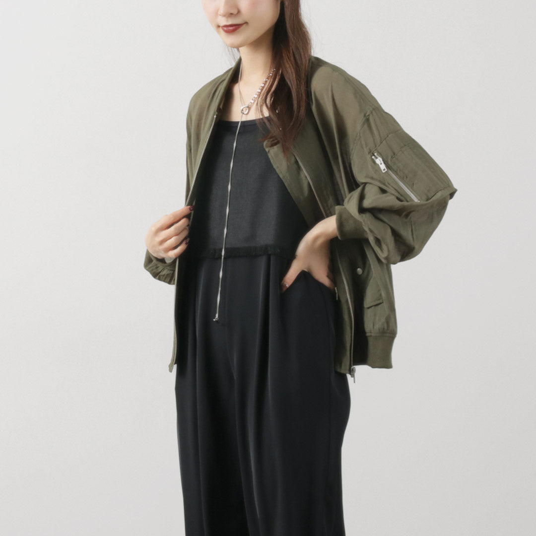 【30%OFF】CYAN TOKYO(シアン トーキョー) フリンジ切替 ジョガーサロペット