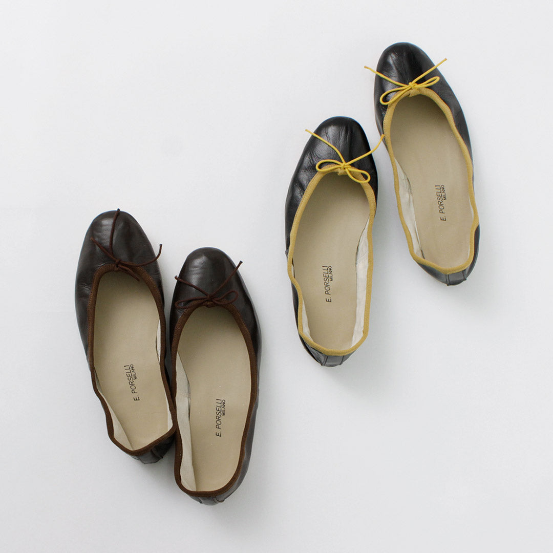 【30%OFF】PORSELLI(ポルセリ) バレエシューズ/ソリッド