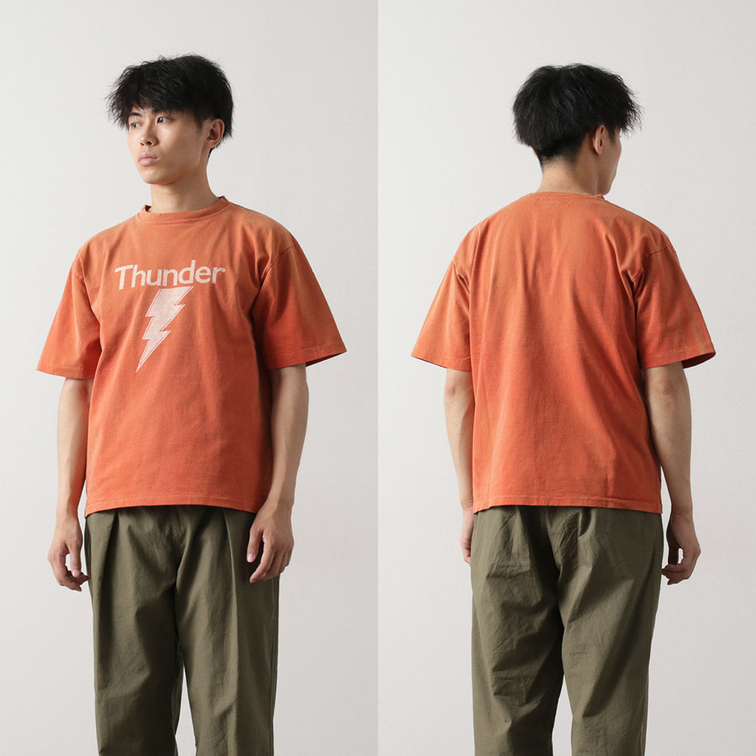 REMI RELIEF(レミレリーフ) NEW加工丸胴天竺T(Thunder)