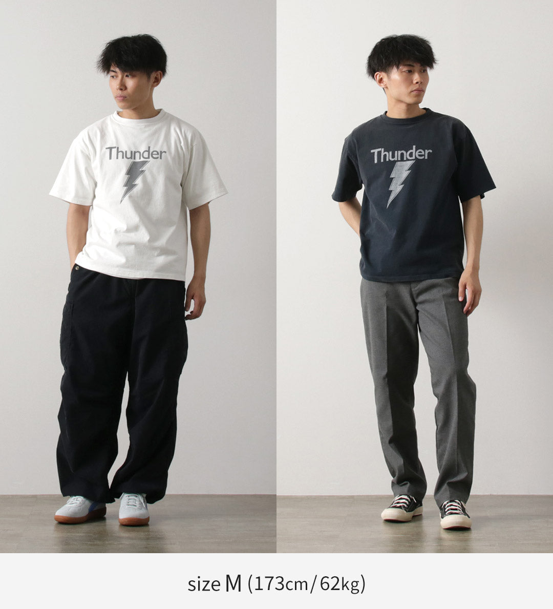 REMI RELIEF(レミレリーフ) NEW加工丸胴天竺T(Thunder)