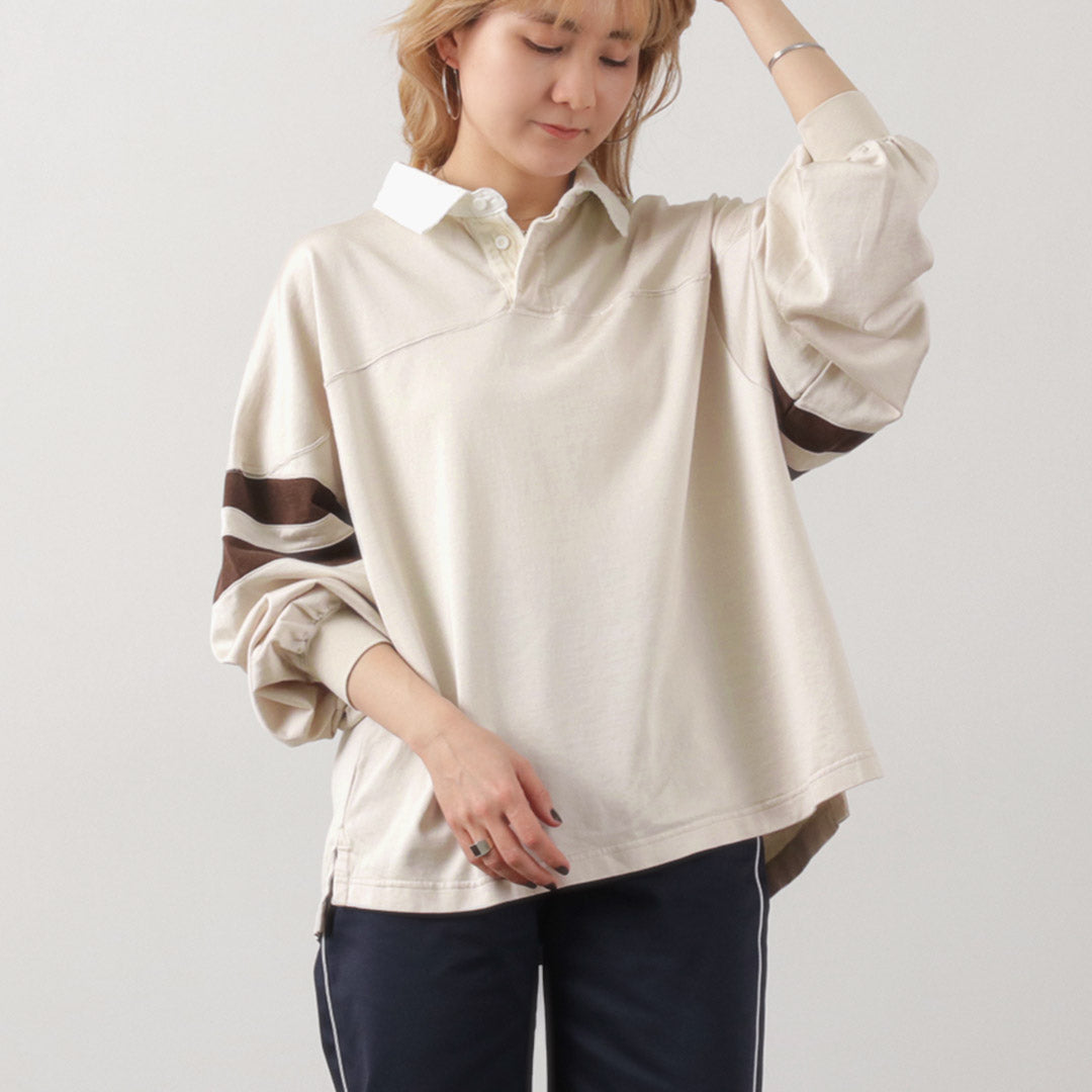 REMI RELIEF(レミレリーフ) SP加工R/C天竺フットボールSHIRT(14)