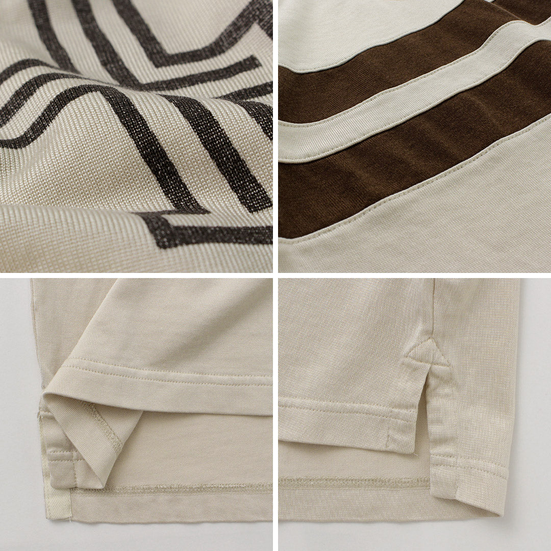 REMI RELIEF(レミレリーフ) SP加工R/C天竺フットボールSHIRT(14)