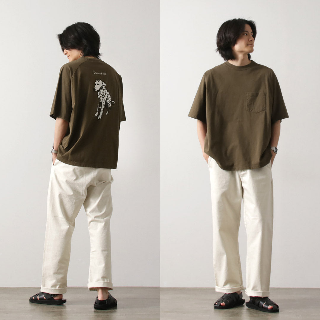 REMI RELIEF(レミレリーフ) ノンストレスSP加工25/-天竺T(dog)