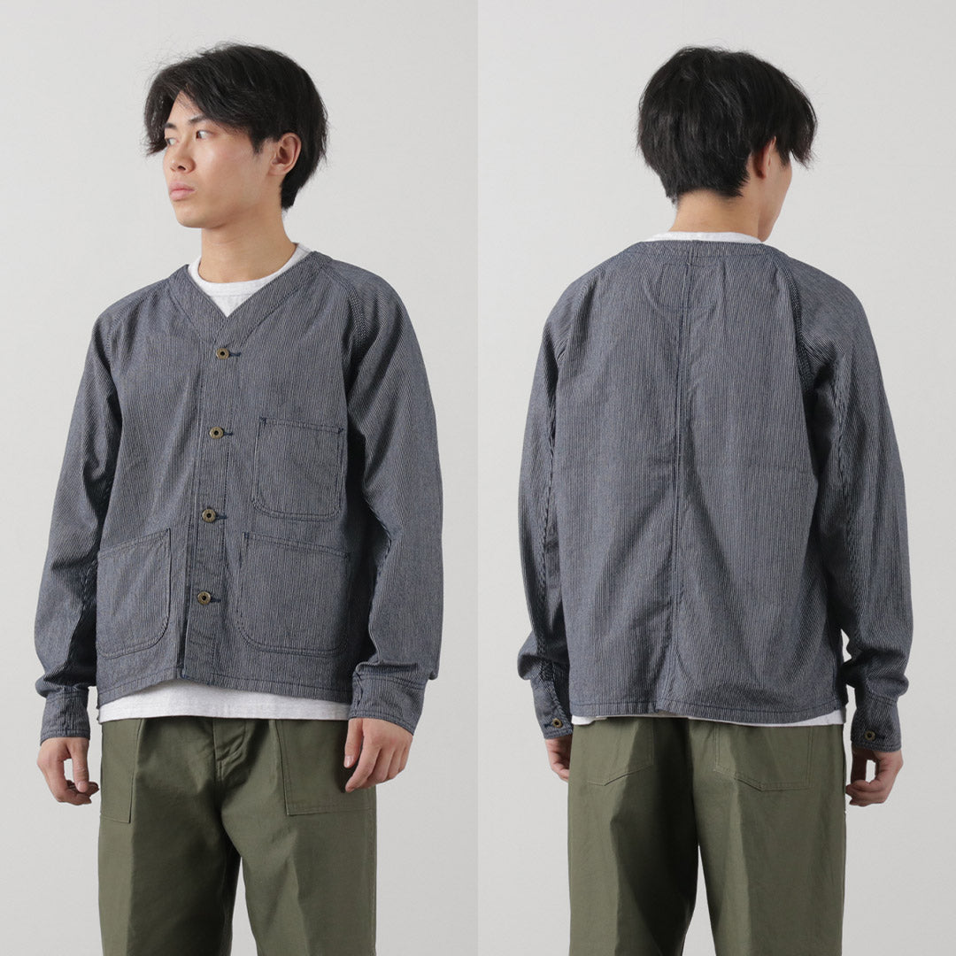 JAPAN BLUE JEANS(ジャパンブルージーンズ) RJB4124 別注 ヒッコリー エンジニアジャケット
