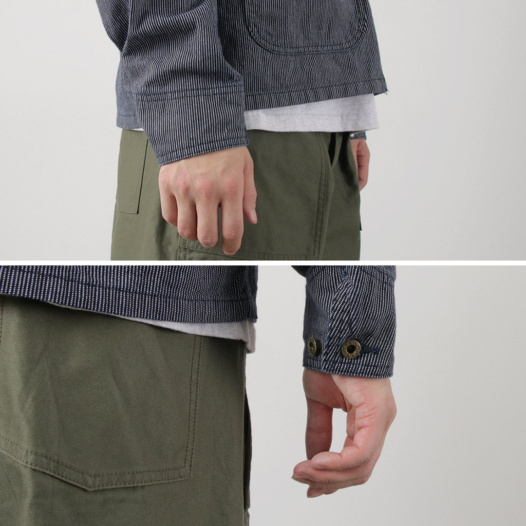 JAPAN BLUE JEANS(ジャパンブルージーンズ) RJB4124 別注 ヒッコリー エンジニアジャケット