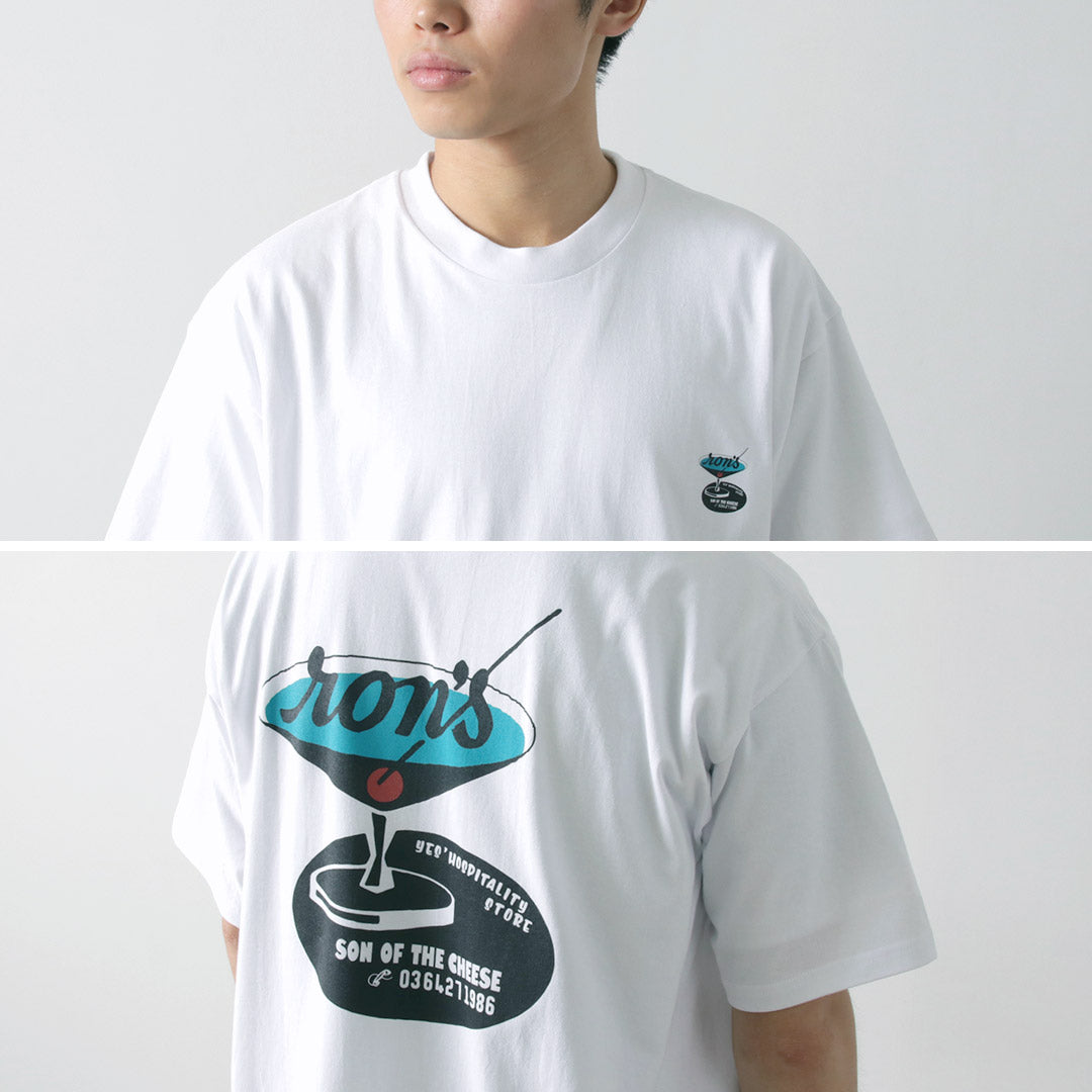 【30%OFF】SON OF THE CHEESE(サノバチーズ) カクテル Tシャツ