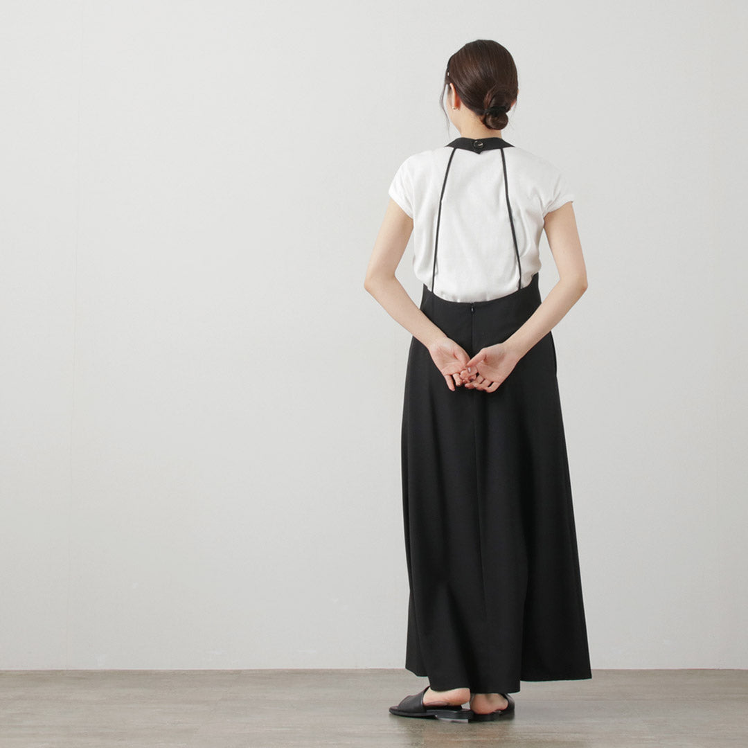 YENN(イェン) ショートスリーブ リブ Tシャツ