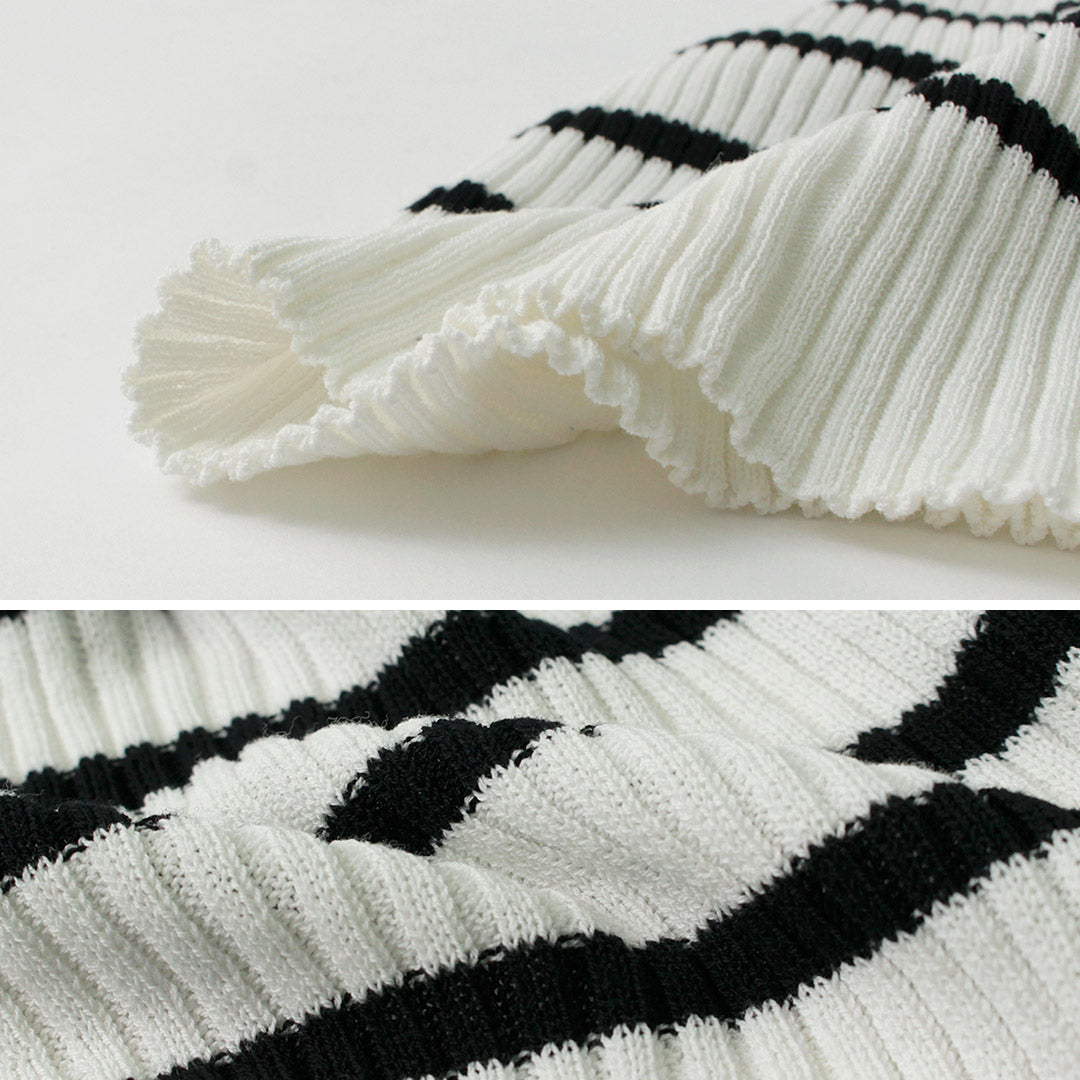 YENN(イェン) リブニット カーディガン