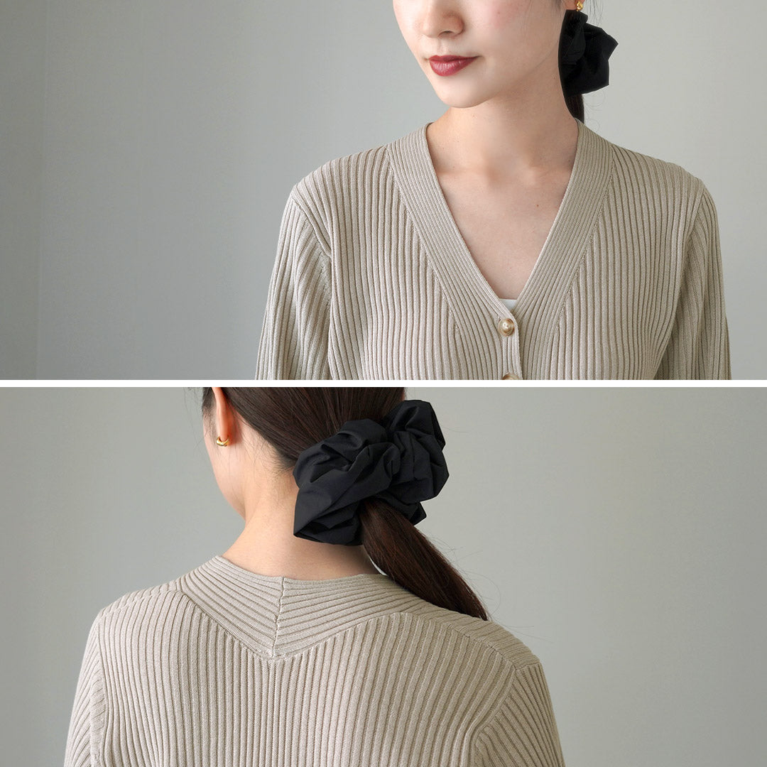 YENN(イェン) リブニット カーディガン