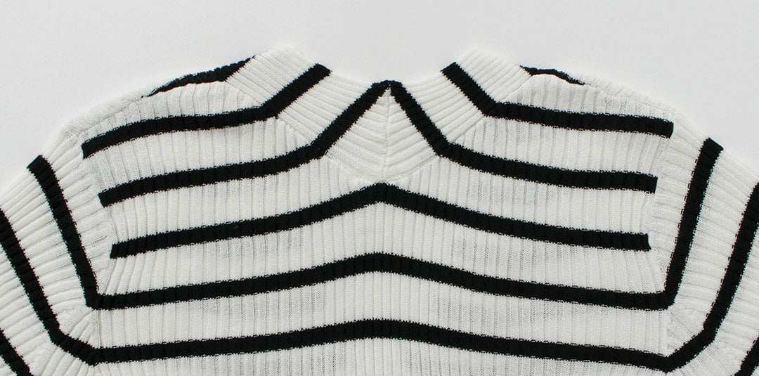 YENN(イェン) リブニット カーディガン