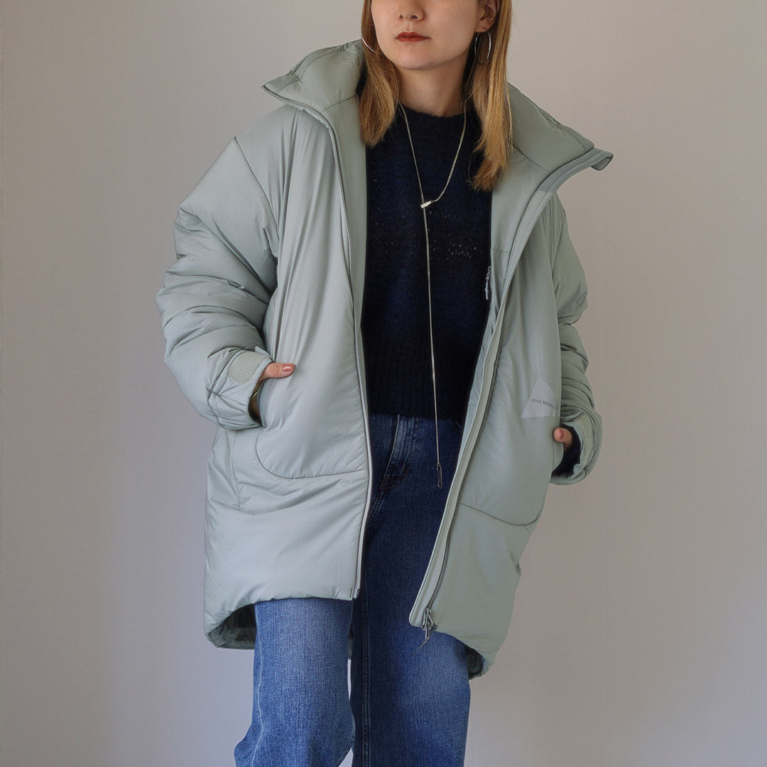 AND WANDER(アンドワンダー) トップ フリース コート (W)