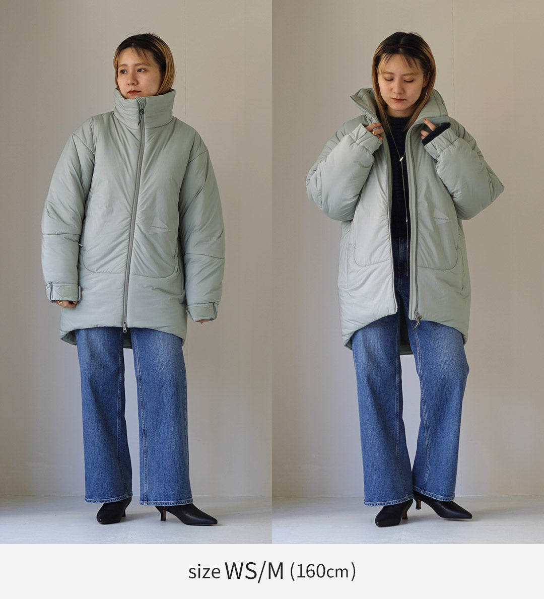 AND WANDER(アンドワンダー) トップ フリース コート (W)