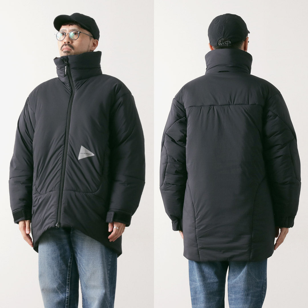 AND WANDER(アンドワンダー) トップ フリース コート