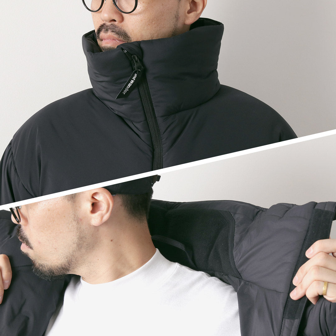 AND WANDER(アンドワンダー) トップ フリース コート